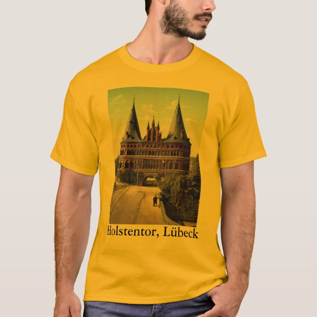 T-shirt "Holstentor, Lübeck (Frente)