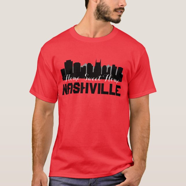 T-shirt Home doce Home de Nashville (Frente)