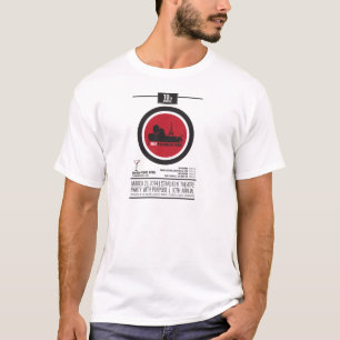 T-shirt Homem afortunado
