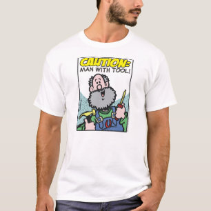 T-shirt Homem com ferramenta