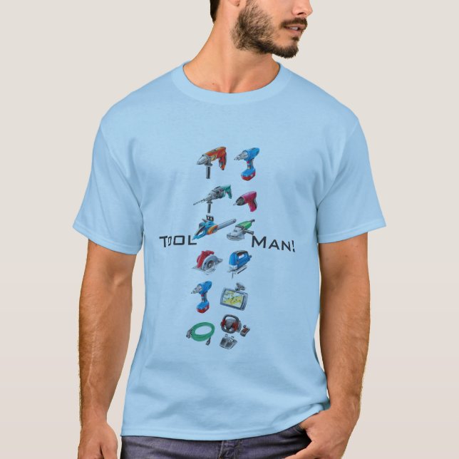 T-shirt Homem da ferramenta! (Frente)