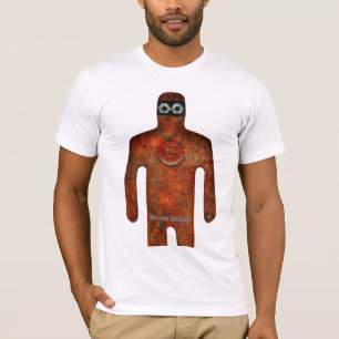 T-shirt Homem da oxidação - super-herói manchado engra