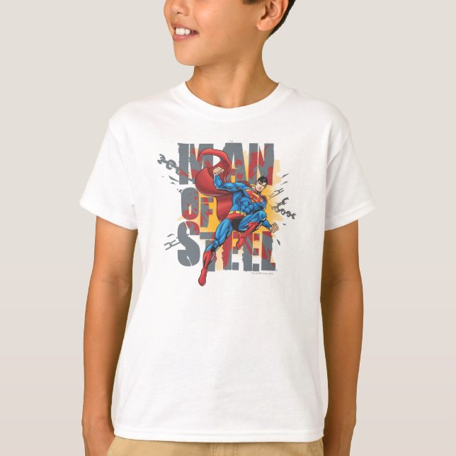 T-shirt Homem de Aço (Frente)