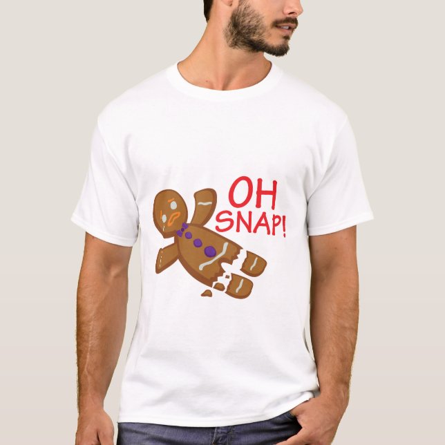 T-shirt Homem de pão-de-espécie (Frente)