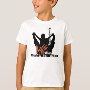 T-shirt Homem de righthand do pai do campo petrolífero