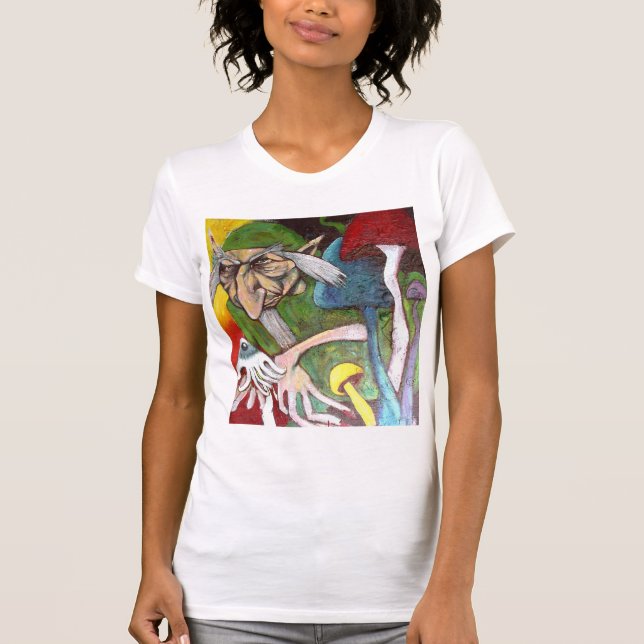 T-shirt homem do cogumelo (Frente)