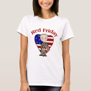 T-shirt Homem do Exército da Sexta-Feira Vermelha