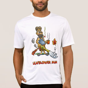 T-shirt Homem do ventilador de folha!