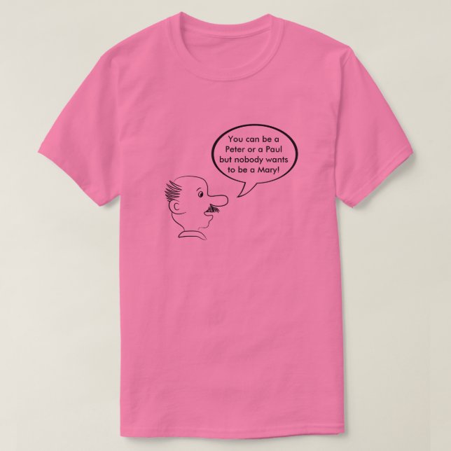 T-shirt Homem Engraçado (Frente do Design)