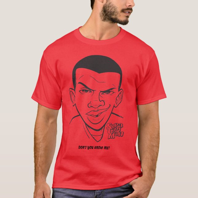 T-SHIRT HOMEM LEGAL DE SUPA - U NÃO ME RECORDA? (Frente)