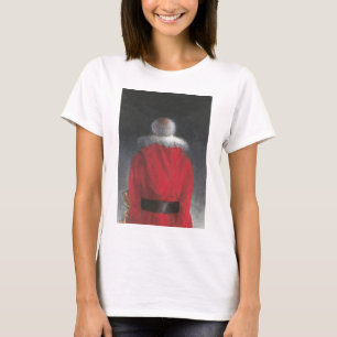 T-shirt Homem no casaco vermelho