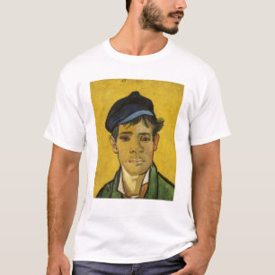 T-shirt Homem novo com um chapéu, 1888 de Vincent van Gog