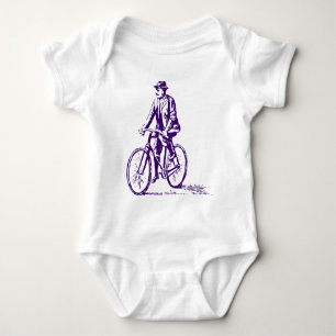 T-shirt Homem numa Bicicleta - Deep Purple