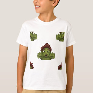 T-shirt homem zombie emoji