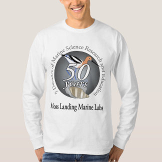 T-shirt (homens): A Longo-Capa, pássaro/inverte