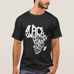T-Shirt Homens de História Negra