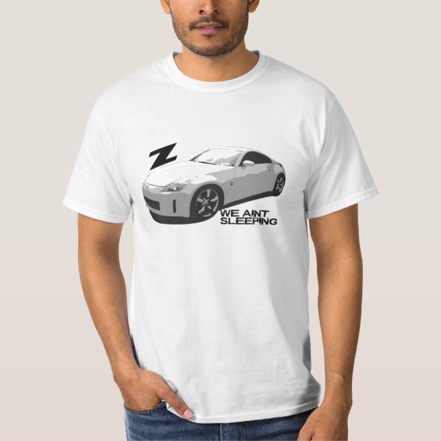 T-shirt homens de sono de 350Z Aint (Frente)
