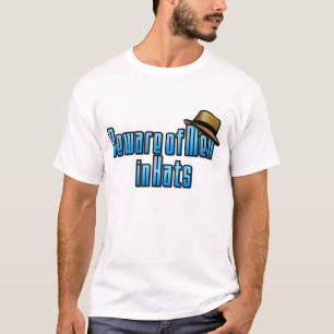 T-shirt Homens de Verdade Usam Chapéus