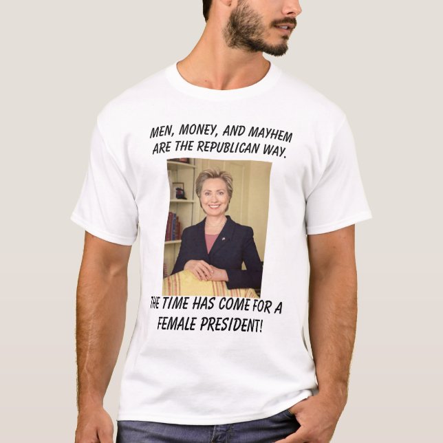 T-shirt , Homens, dinheiro,… (Frente)