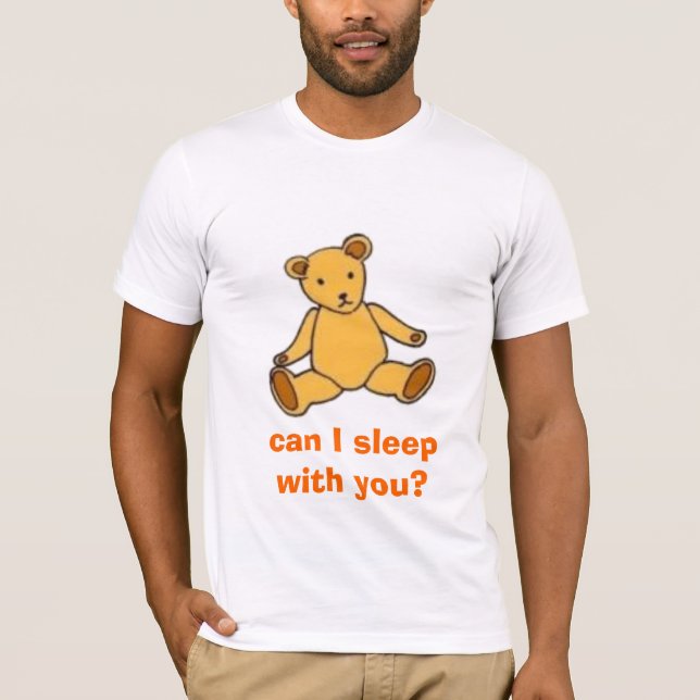 T-shirt Homens do urso de ursinho (Frente)