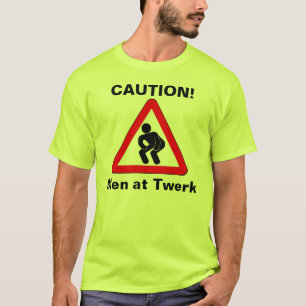 T-shirt Homens em Twerk