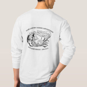 T-shirt (homens): luva longa, Lingcod/alga 50th