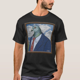 T-shirt Homer Suit Framed