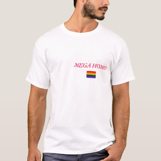 T-SHIRT HOMO MEGA (Frente)