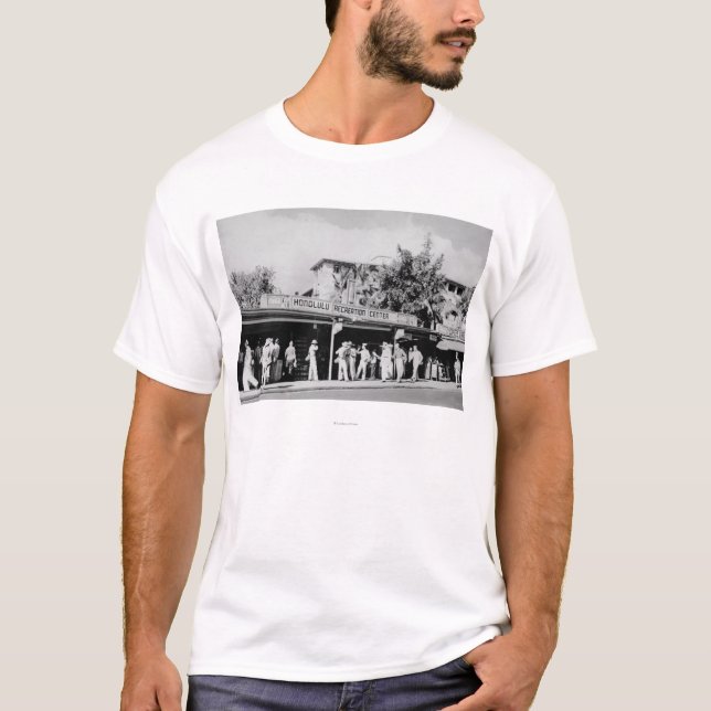 T-shirt Honolulu, HA - vista do Honolulu (Frente)