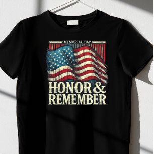 T-Shirt "Honra e Lembre-se"
