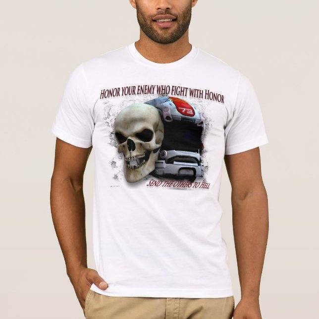 T-shirt Honre seu inimigo (Frente)