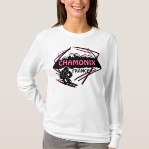 T-shirt Hoodie cor-de-rosa das senhoras da arte do