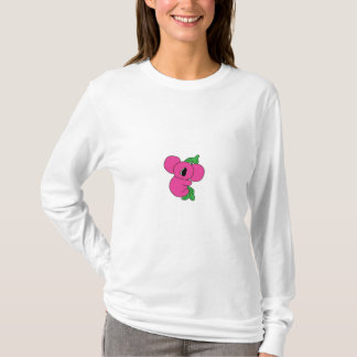 T-shirt Hoodie cor-de-rosa do Koala