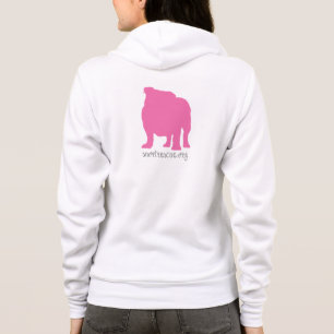 T-shirt Hoodie da intimidação do rosa do SNORT