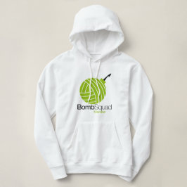 T-shirt Hoodie das senhoras de Yarnbombers BombSquad