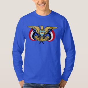 T-shirt Hoodie do emblema nacional de Yemen