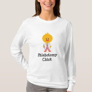 T-shirt Hoodie do pintinho da flebotomia