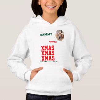 T-Shirt Hoodie foto do pullover name natal infanti