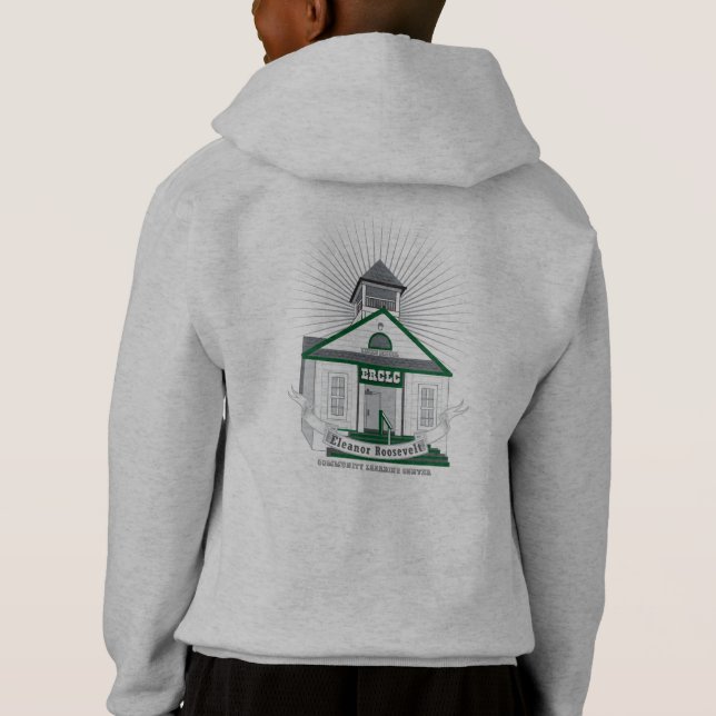 T-shirt Hoodie juvenil (Verso)