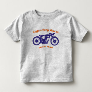 T-shirt Hoodie retro legal da motocicleta