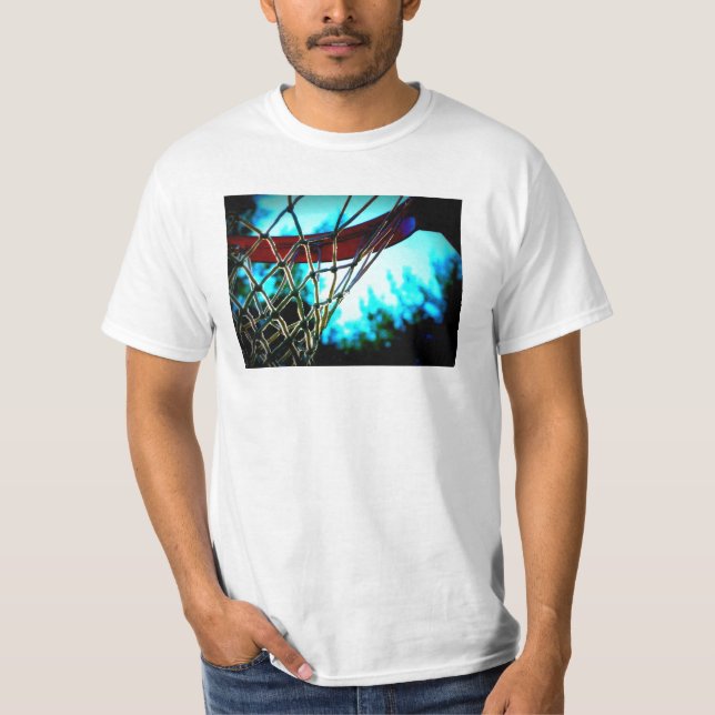 T-Shirt Hoop de Basquete (Frente)