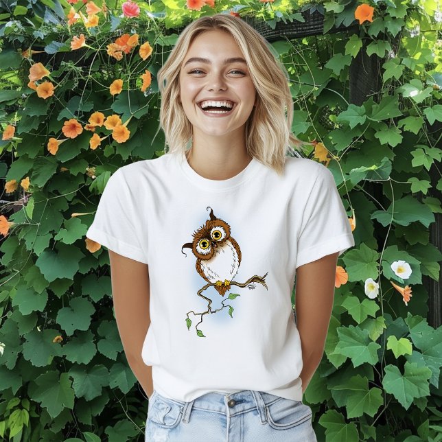 T-shirt Hoot the Owl (Criador carregado)