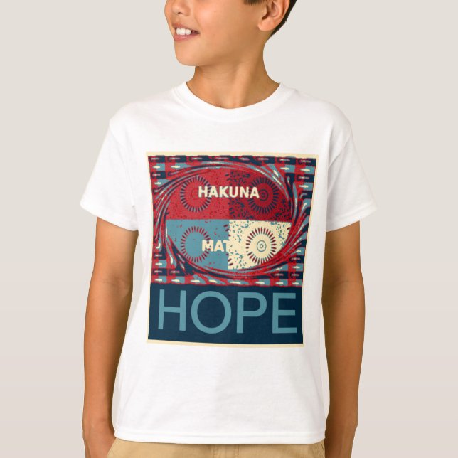 T-shirt Hope Hakuna matata (Frente)