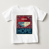 Hope Hakunamatata Adorável Vetor Edgy Inspiraciona