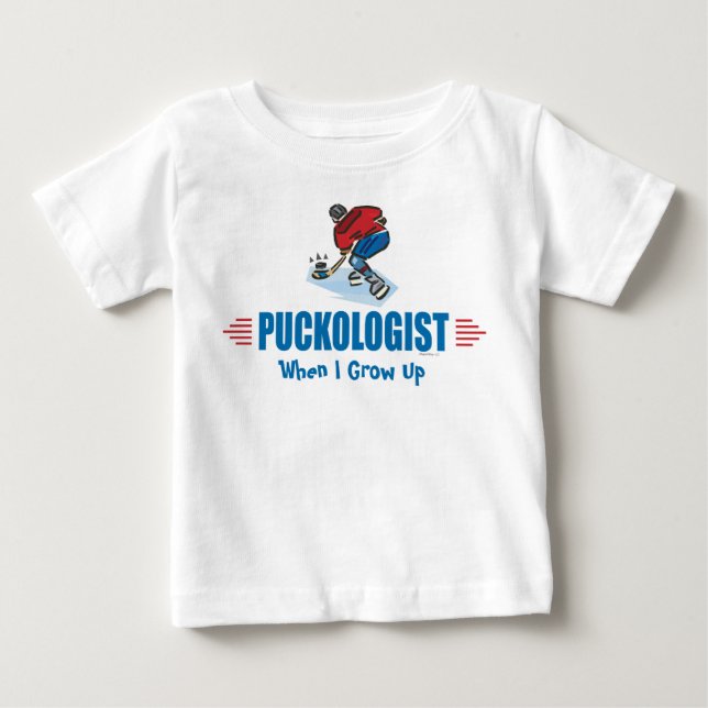 T-shirt Hóquei Humorístico no Gelo (Frente)