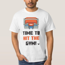 T-shirt Hora De Ir Atingir A Academia