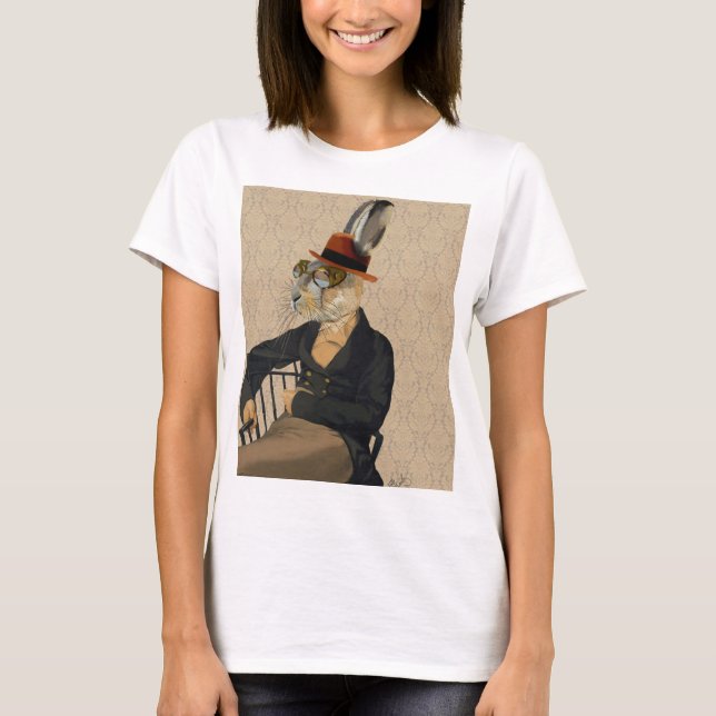 T-shirt Horatio Hare em Cadeira (Frente)