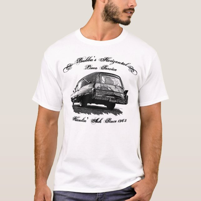 T-shirt horizontal do Limo de Bubba (Frente)