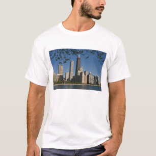 T-shirt Horizonte de Chicago e Lago Michigan, Lake Shore