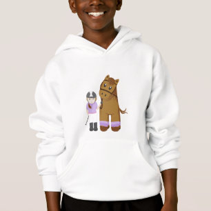 T-shirt Horse and girl - Menina e cavalo